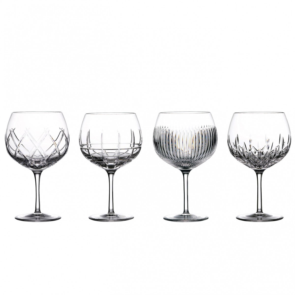 Waterford Crystal Gin Journeys Balloon Glasses, Set of Four